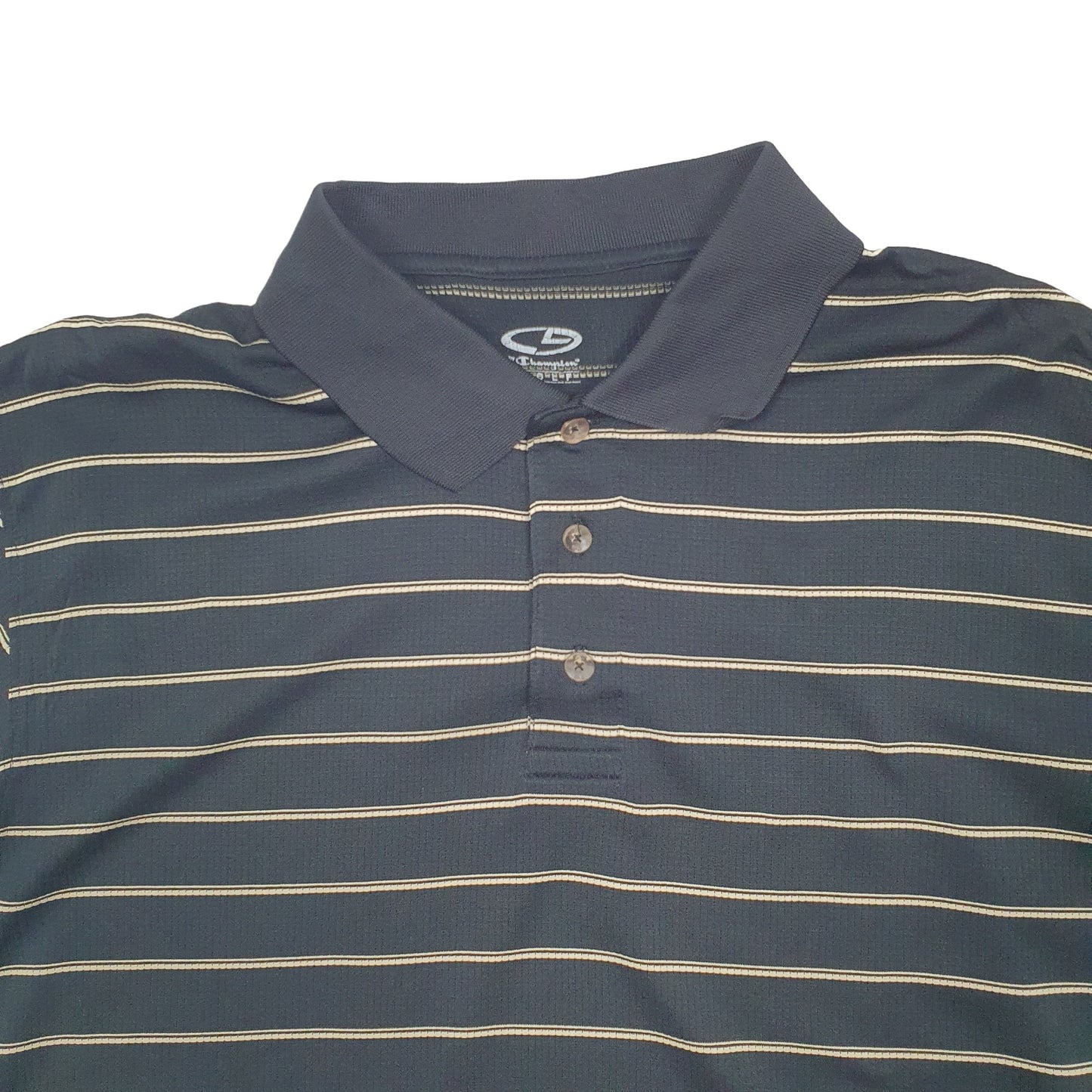 Champion Short Sleeve Polyester Polo Shirt Black