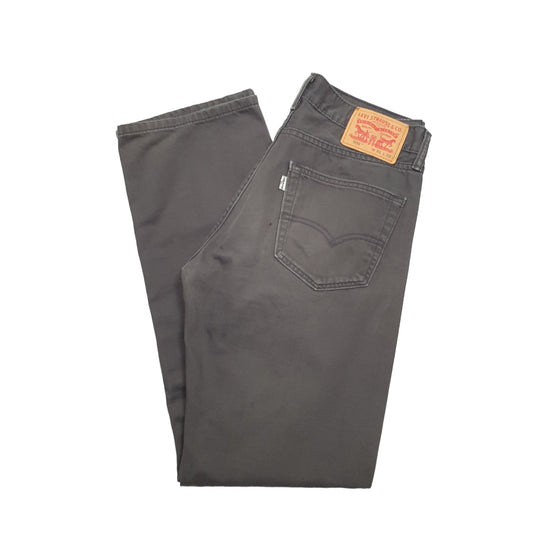 Levis 505 Regular Fit Jeans W31 L32 Grey