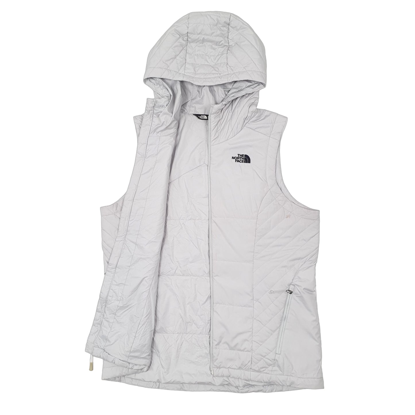 Womens Grey The North Face Lightweight Hooded Hoodie  Coat