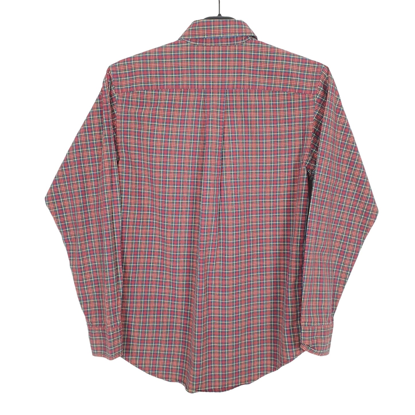 Ralph Lauren Long Sleeve Regular Fit Check Shirt Burgundy