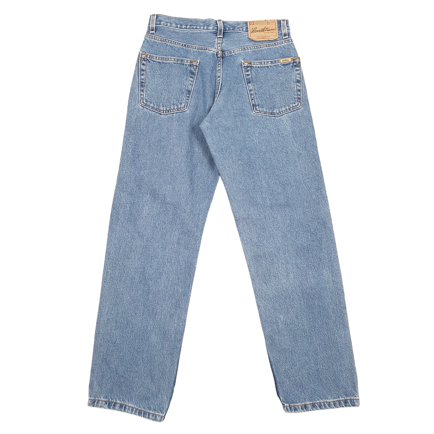 Levis Signature Regular Fit Relaxed Jeans W30 L30 Blue