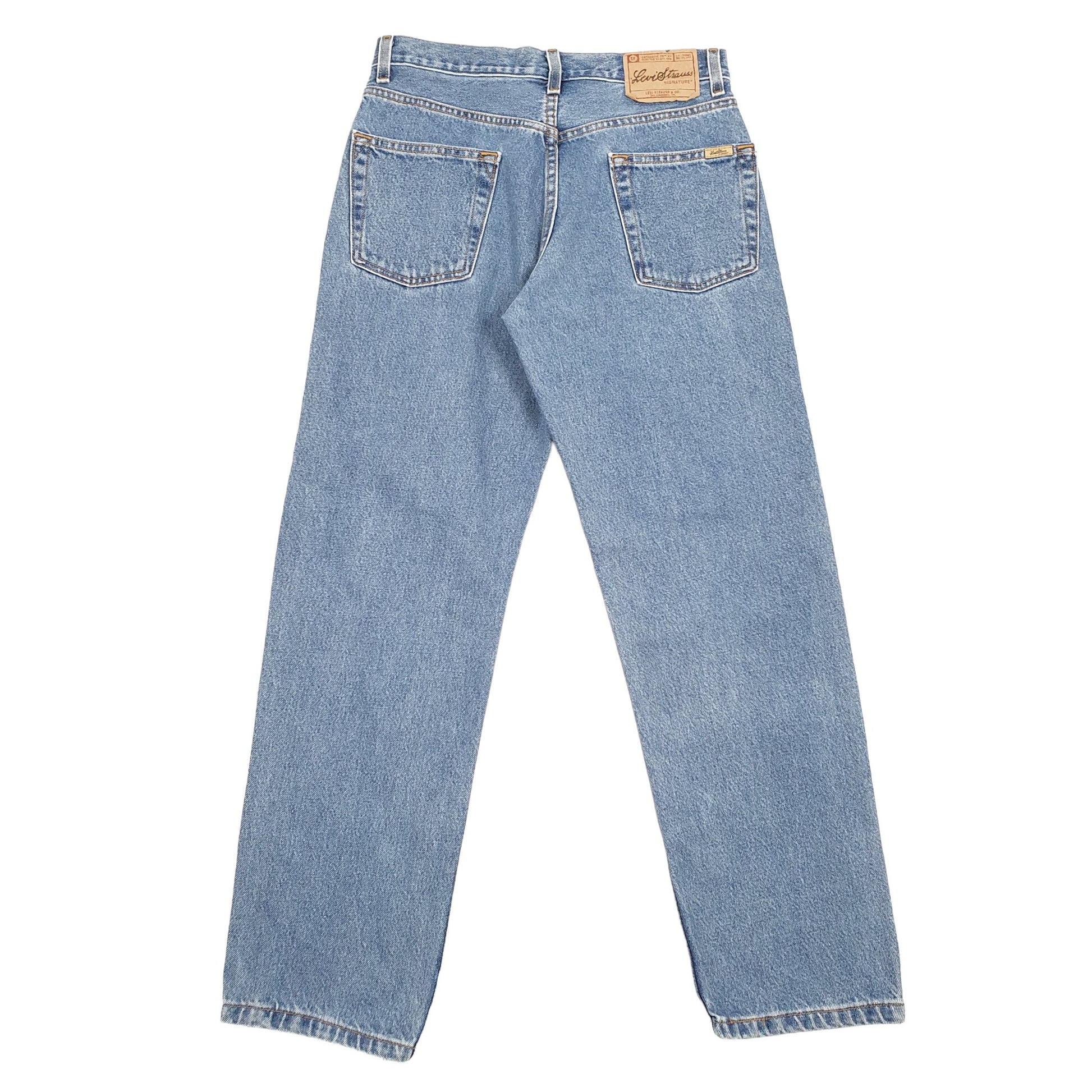 Levis Signature Regular Fit Relaxed Jeans W30 L30 Blue