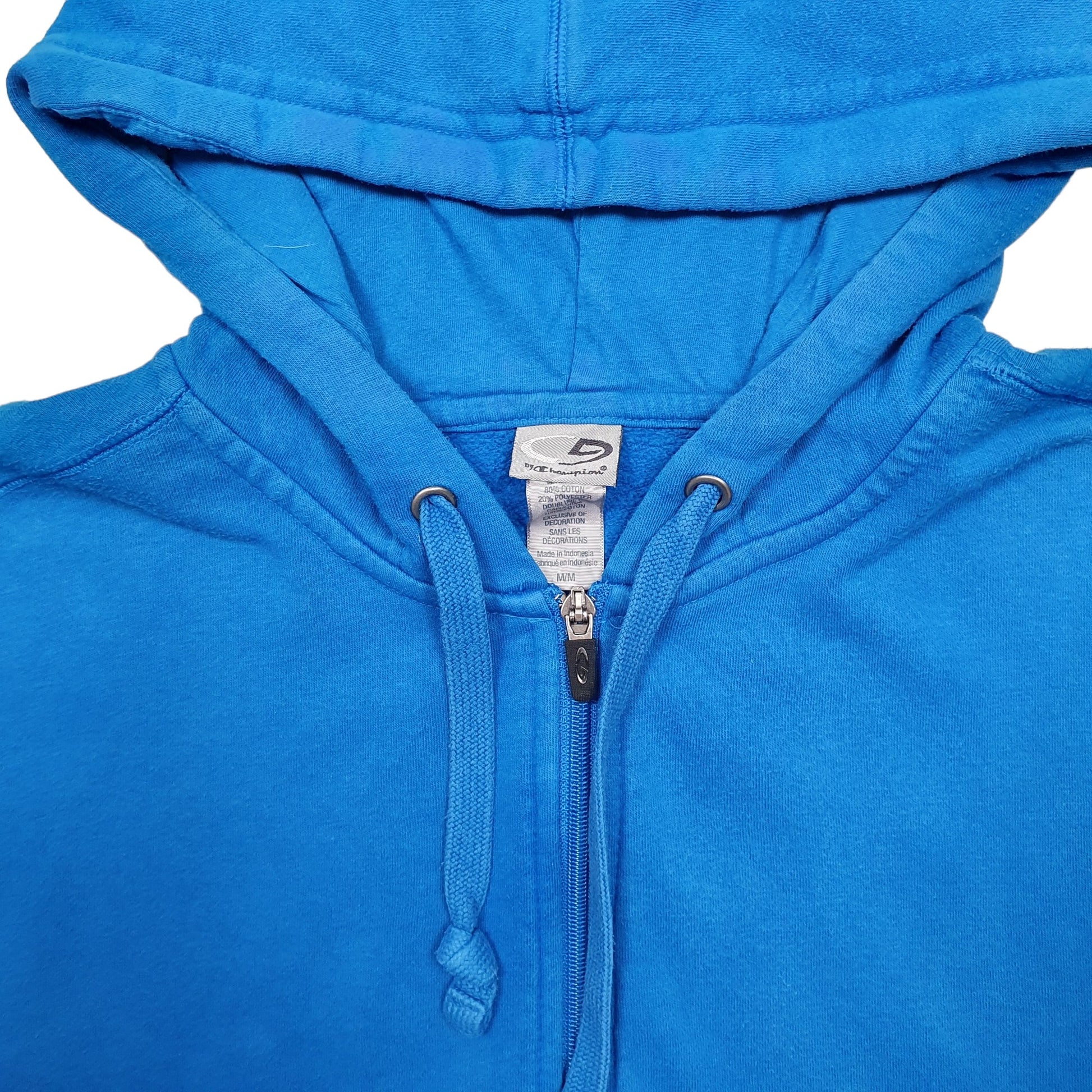 Mens Blue Champion  Full Zip Jumper