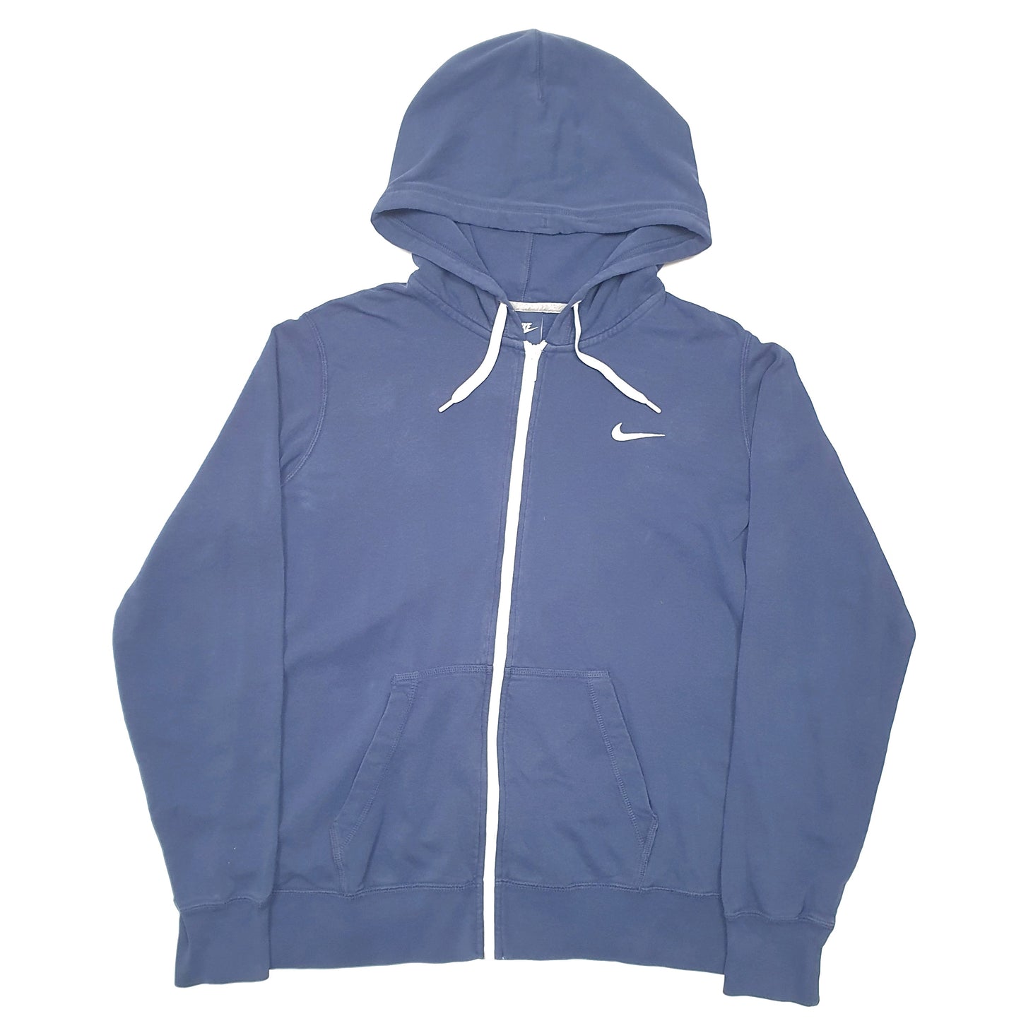 Mens Navy Nike Hoodie Full Zip Jumper