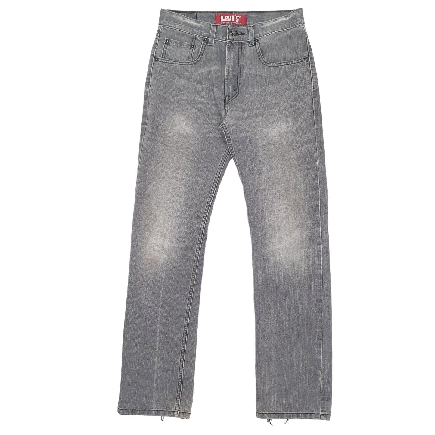 Levis 514 Straight Fit Jeans W27 L29 Grey