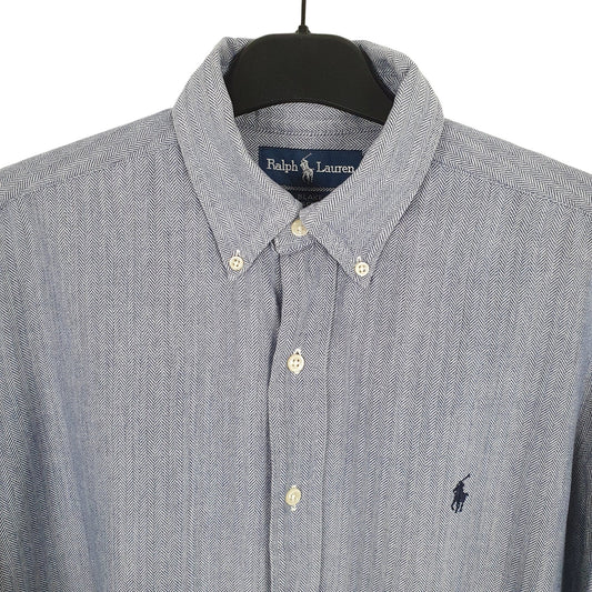 Ralph Lauren Long Sleeve Regular Fit Shirt Blue