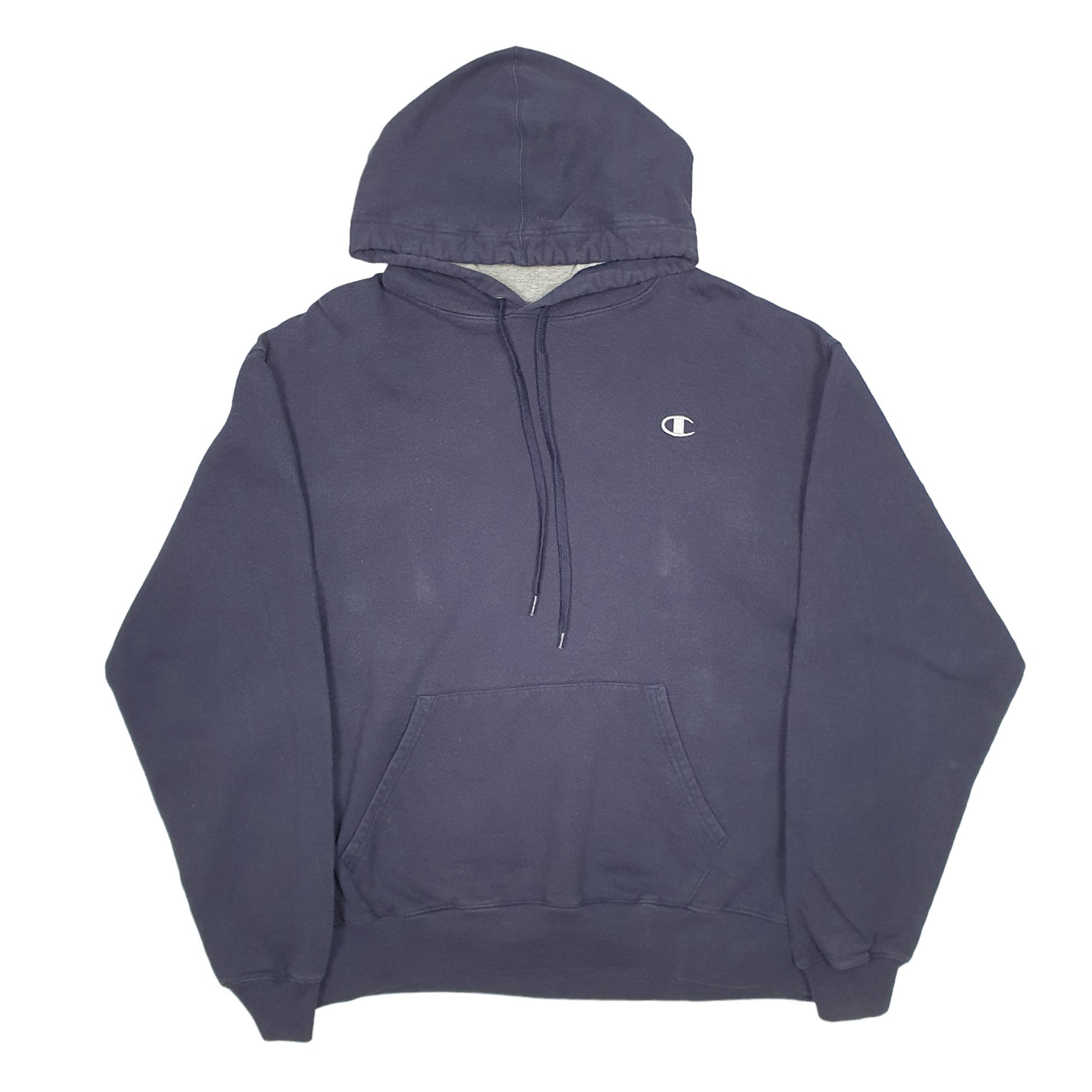 Mens Navy Champion  Hoodie Jumper