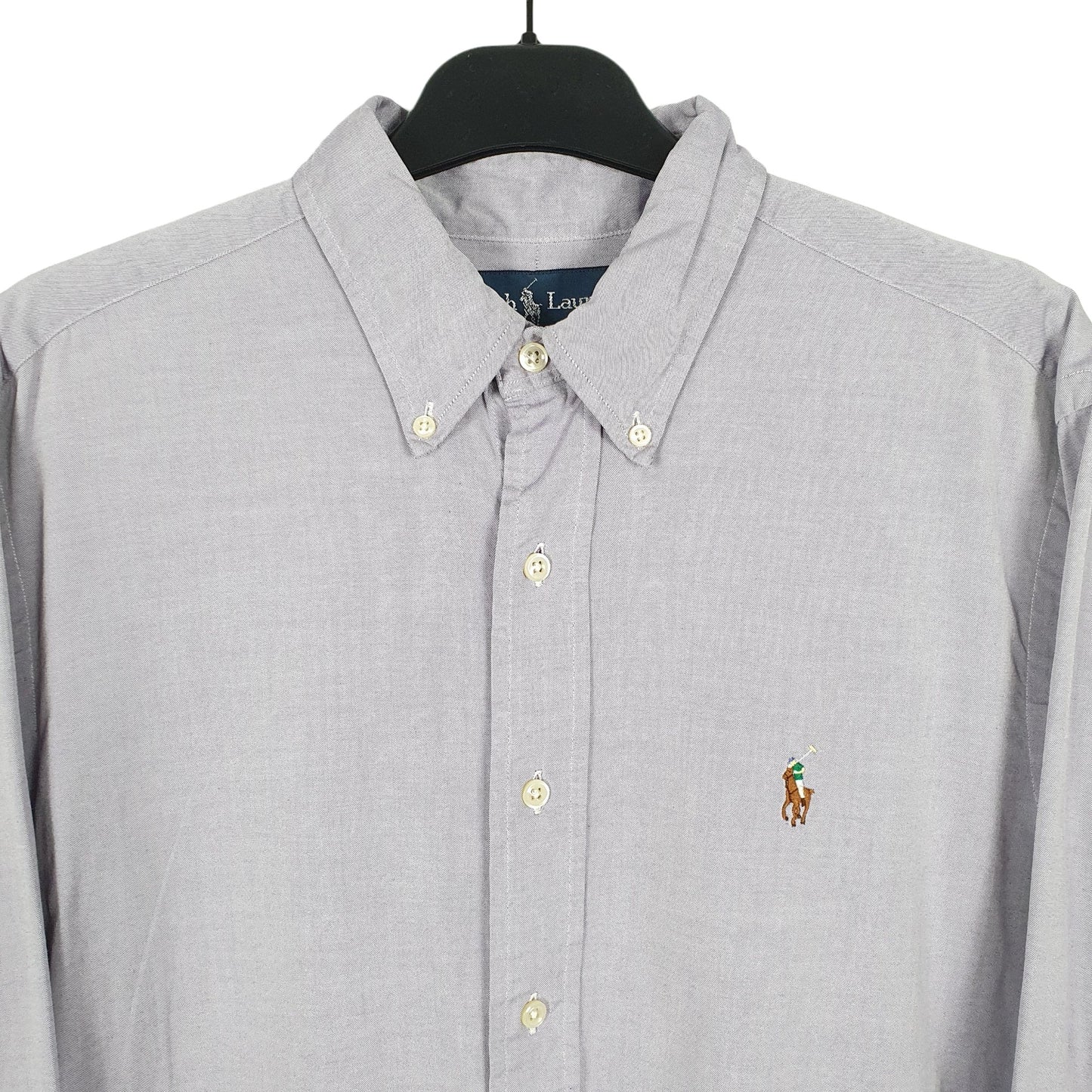 Ralph Lauren Long Sleeve Classic Fit Shirt Purple