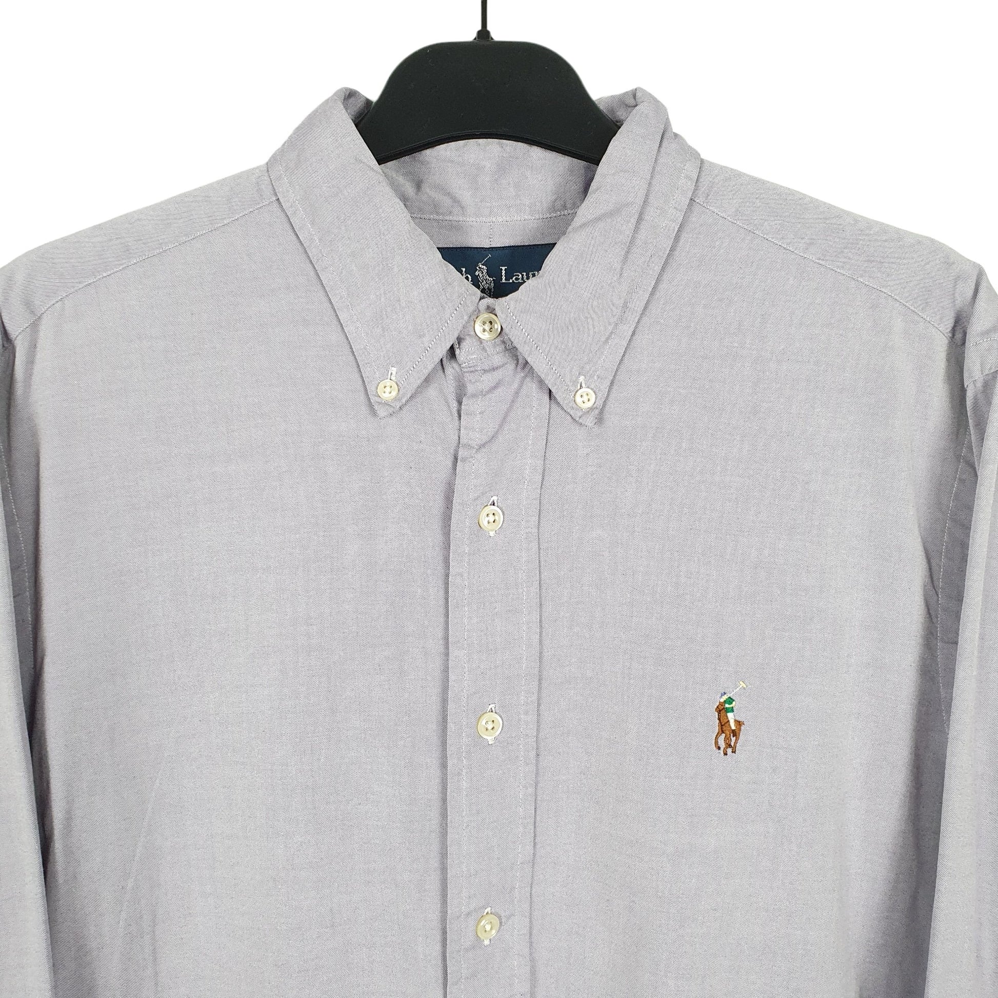 Ralph Lauren Long Sleeve Classic Fit Shirt Purple