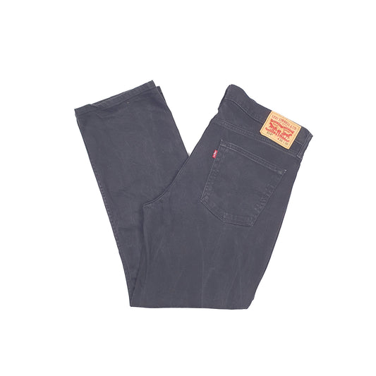 Levis 514 Straight Fit Jeans W36 L30 Black