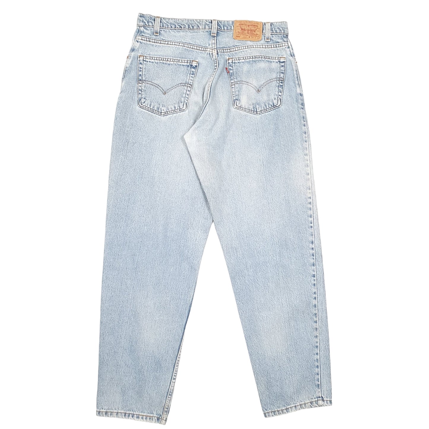 Mens Blue Levis  560 JeansW34 L32