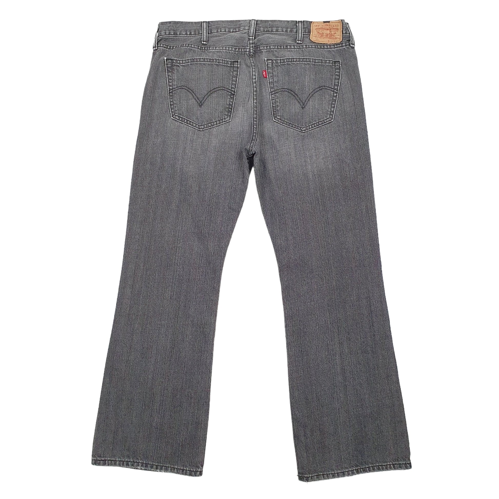Levis 527 Bootcut Fit Jeans W38 L30 Grey