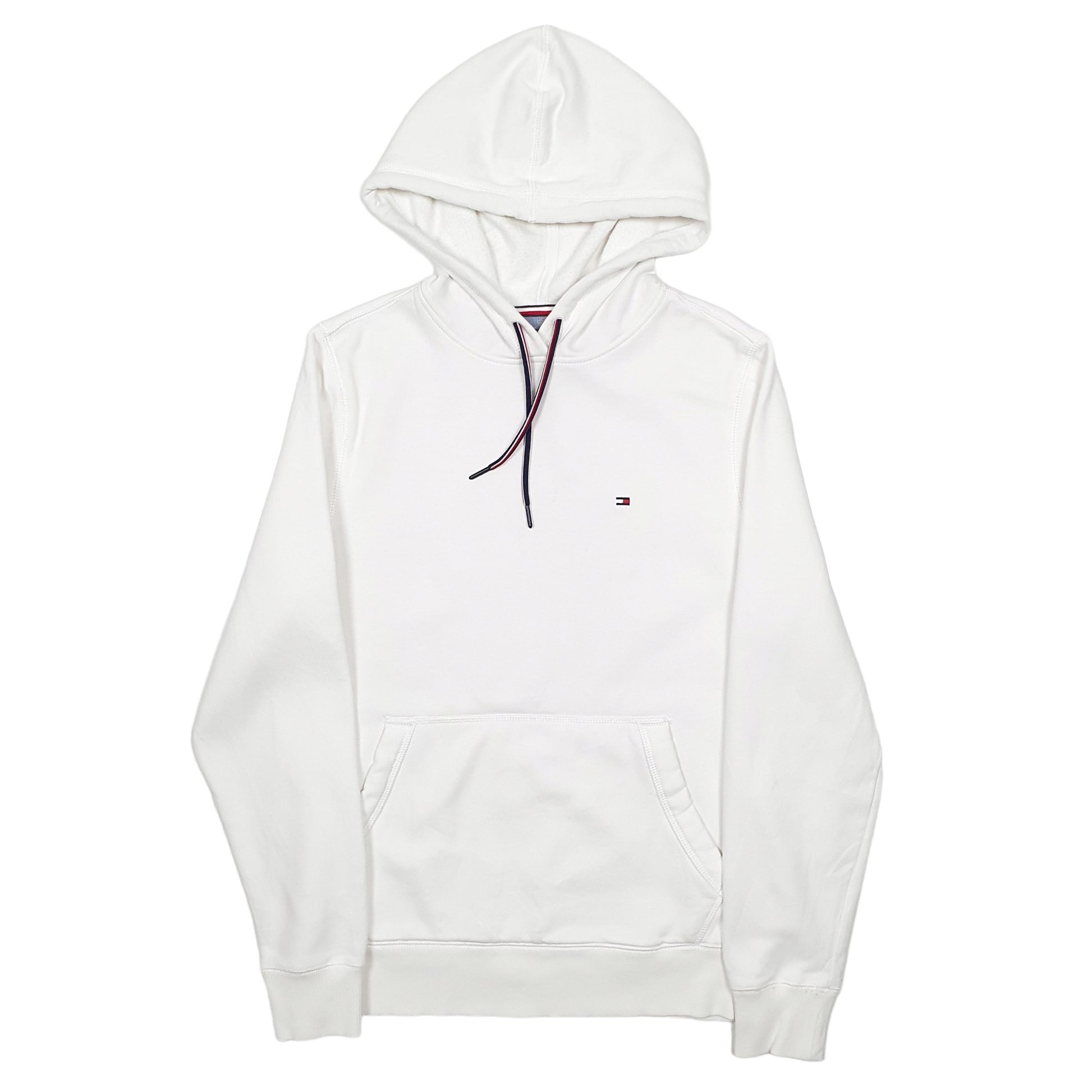 Mens White Tommy Hilfiger  Hoodie Jumper