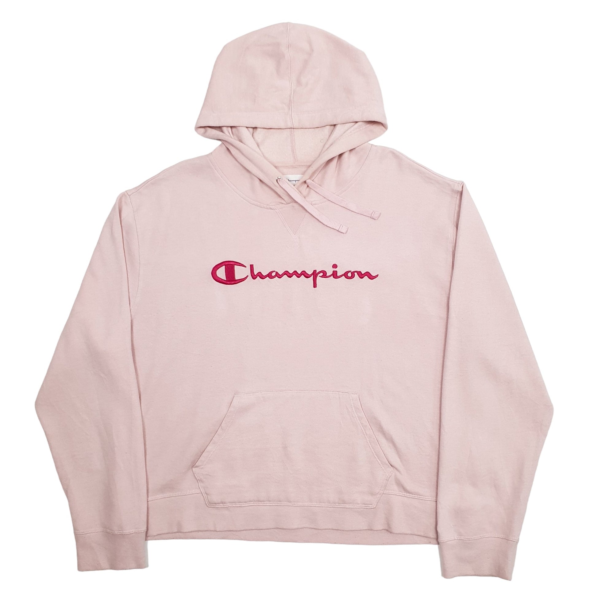 Womens Pink Champion  Hoodie Jumper