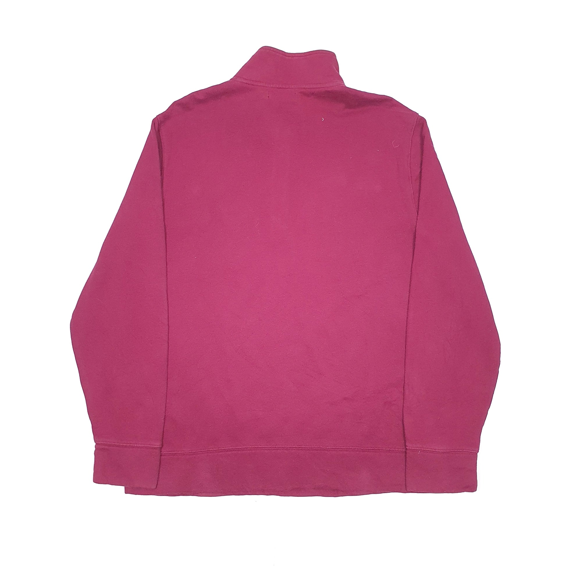 Nautica Quarter Zip XL Burgandy