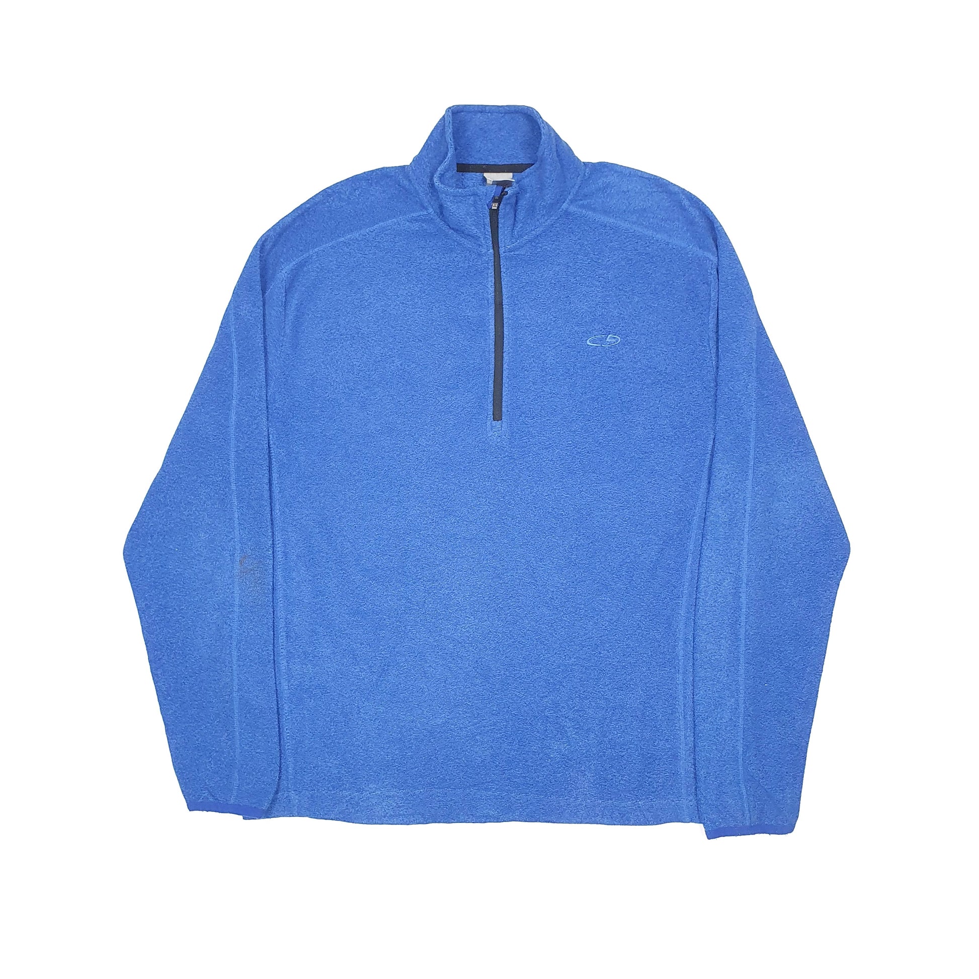 Champion Quarter Zip Fleece L Blue