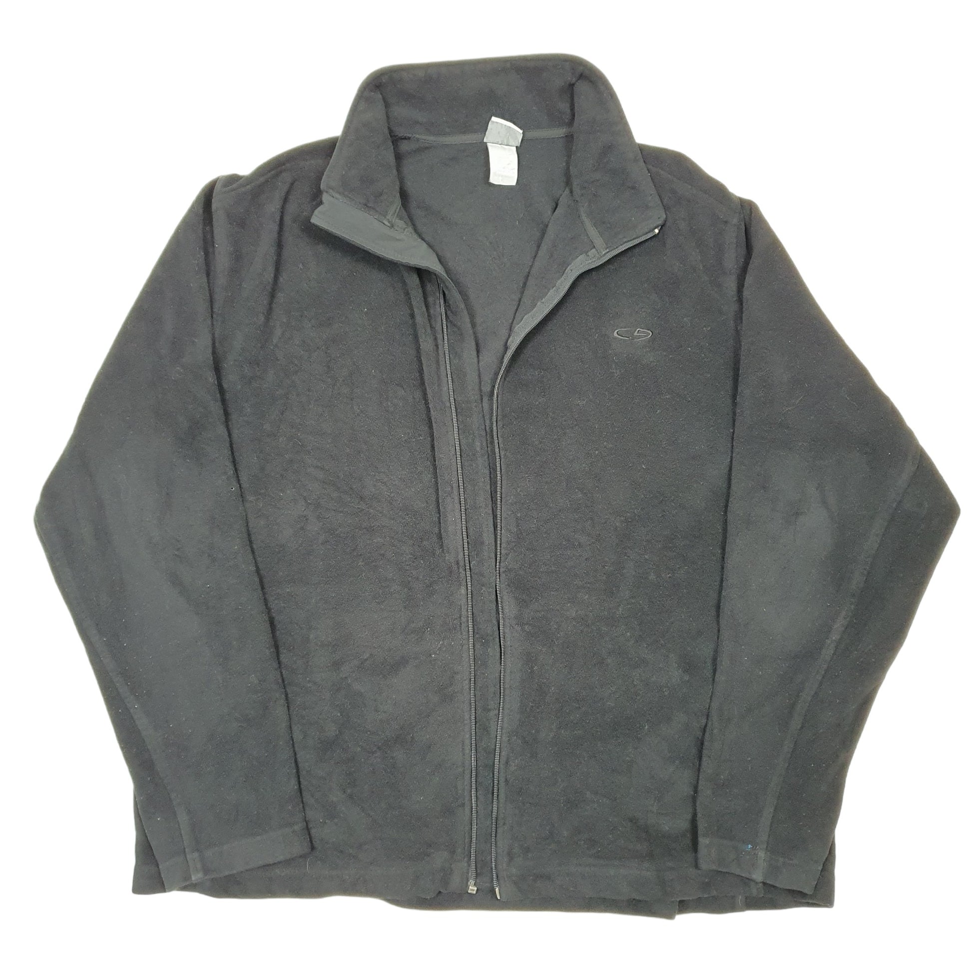 Mens Black Champion  Full Zip Jumper