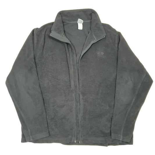 Mens Black Champion  Full Zip Jumper