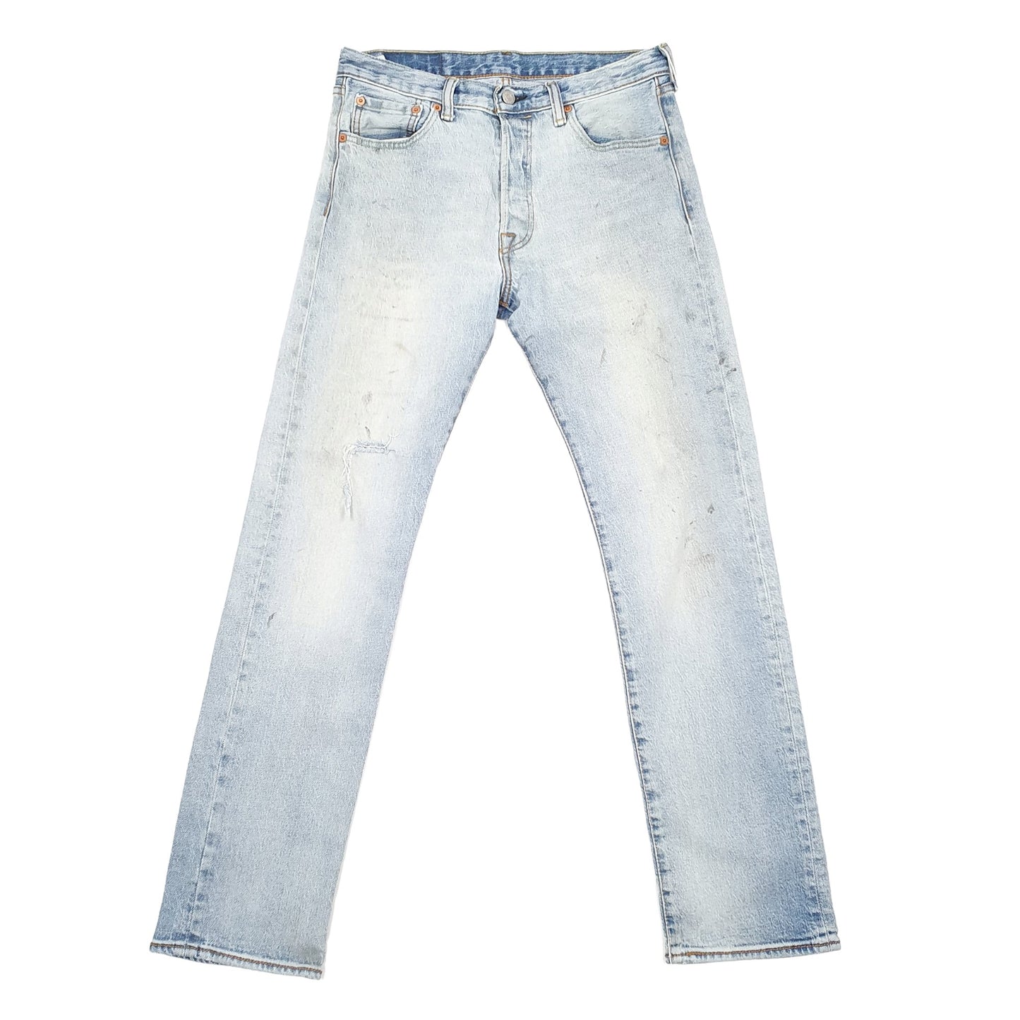 Levis 501 Regular Fit Jeans W30 L32 Blue