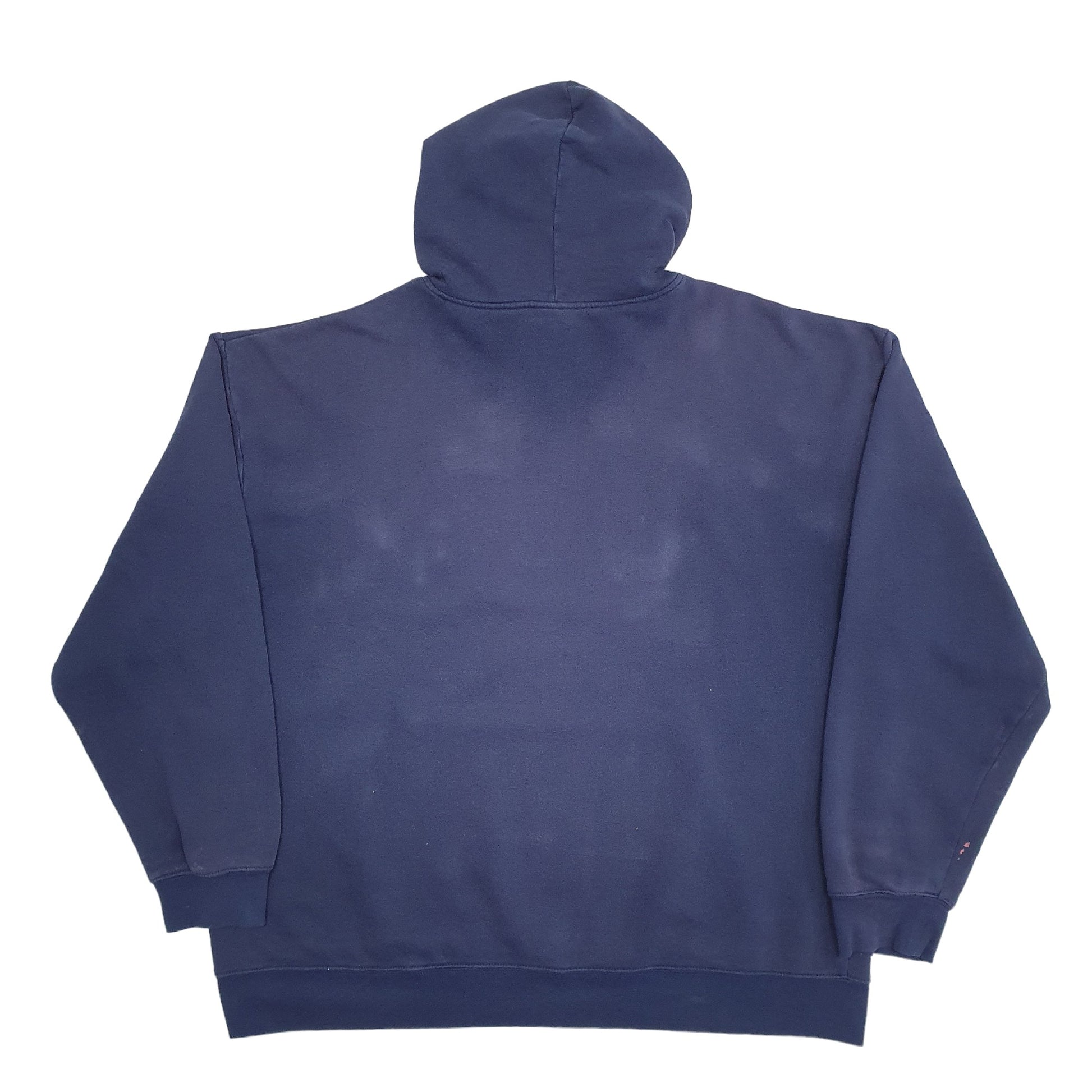 Mens Navy Adidas Notre Dame Football Hoodie Jumper