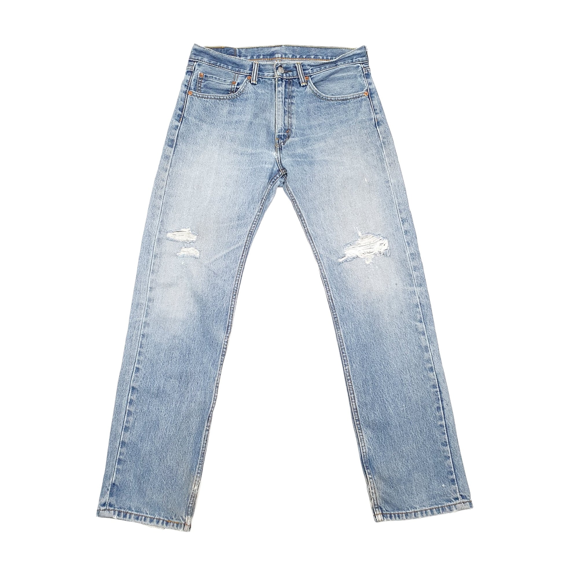 Levis 505 Regular Fit Jeans W32 L32 Blue