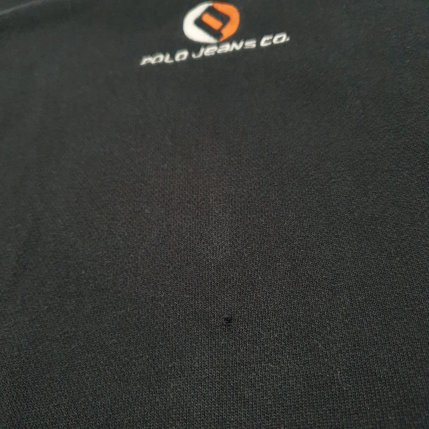 Mens Black Polo Ralph Lauren Jeans Co Tribal Crewneck Jumper