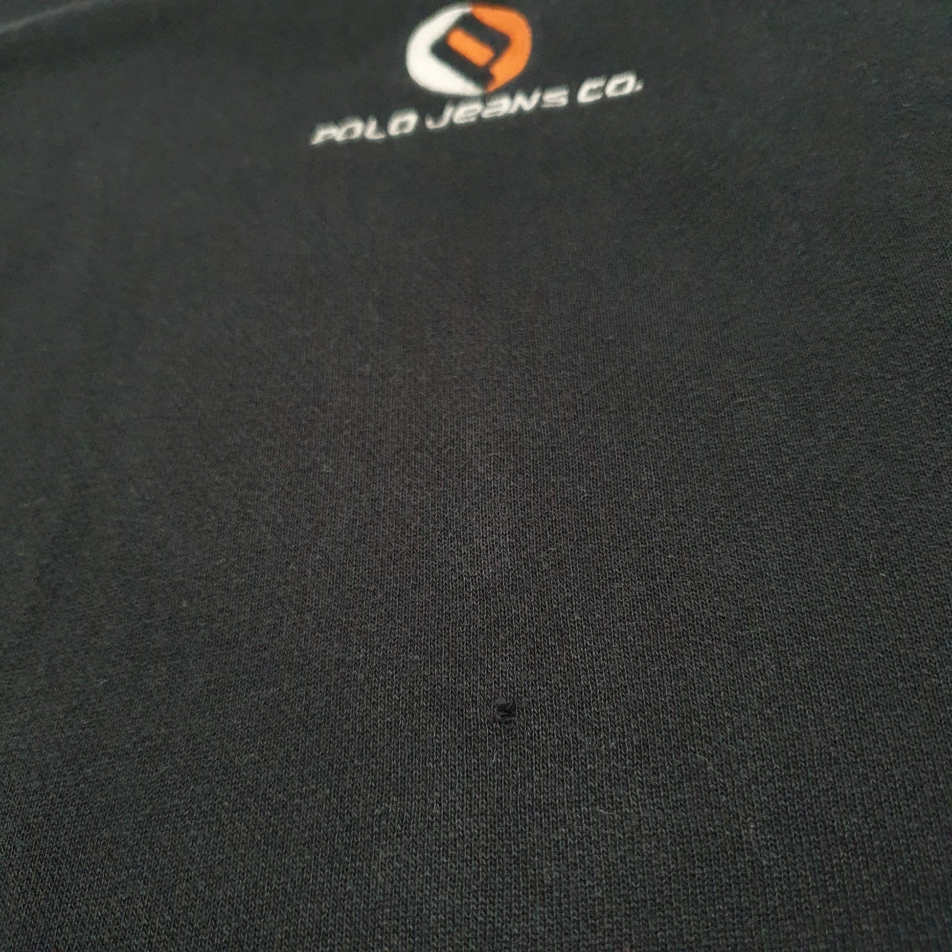 Mens Black Polo Ralph Lauren Jeans Co Tribal Crewneck Jumper