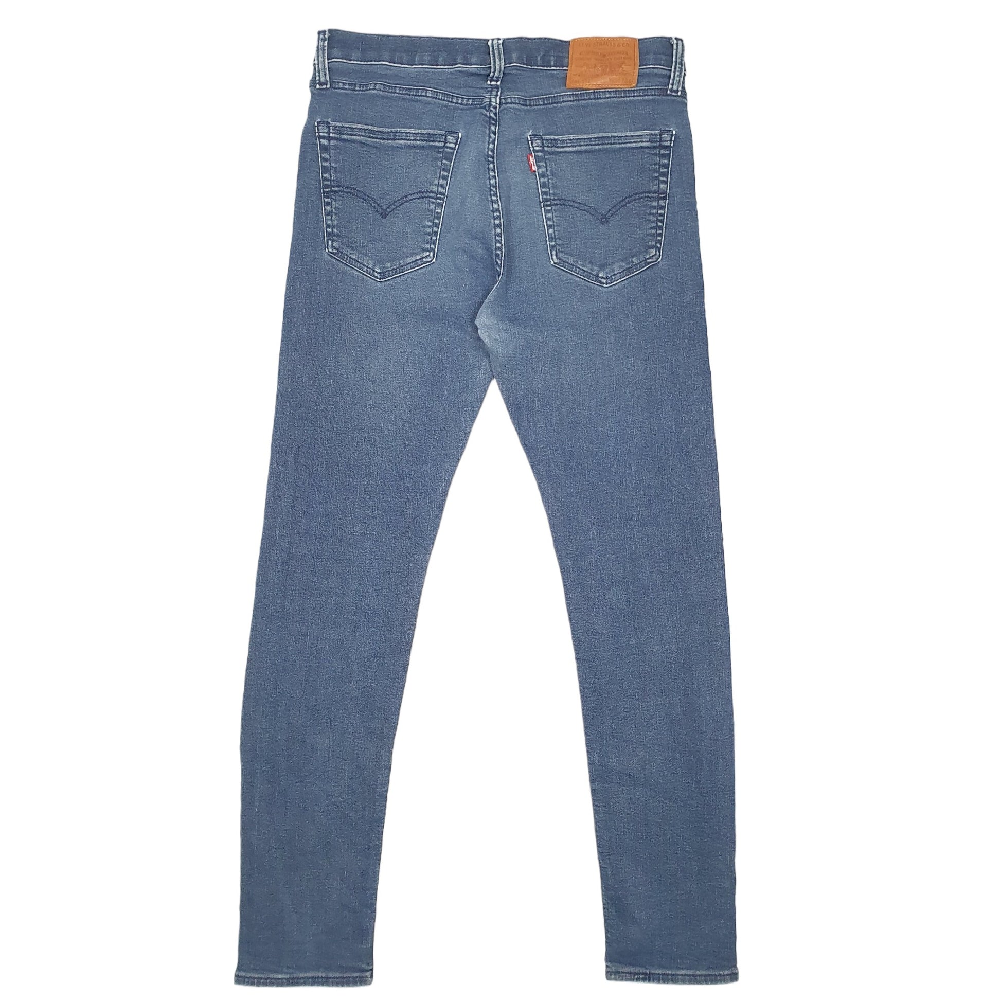 Mens Blue Levis Stretch Tapered 512 JeansW34 L34