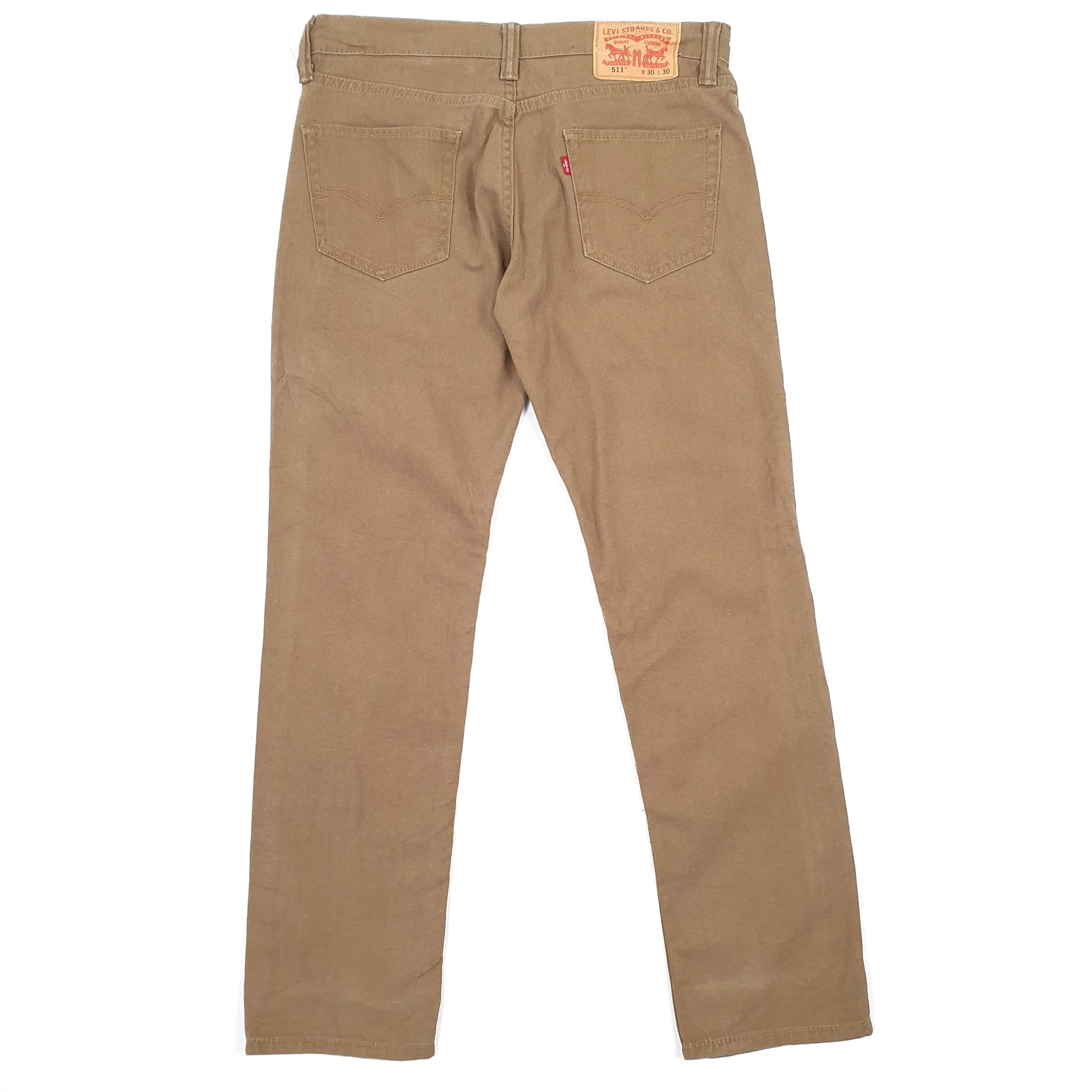 Levis 511 Slim Fit Jeans W30 L29 Brown