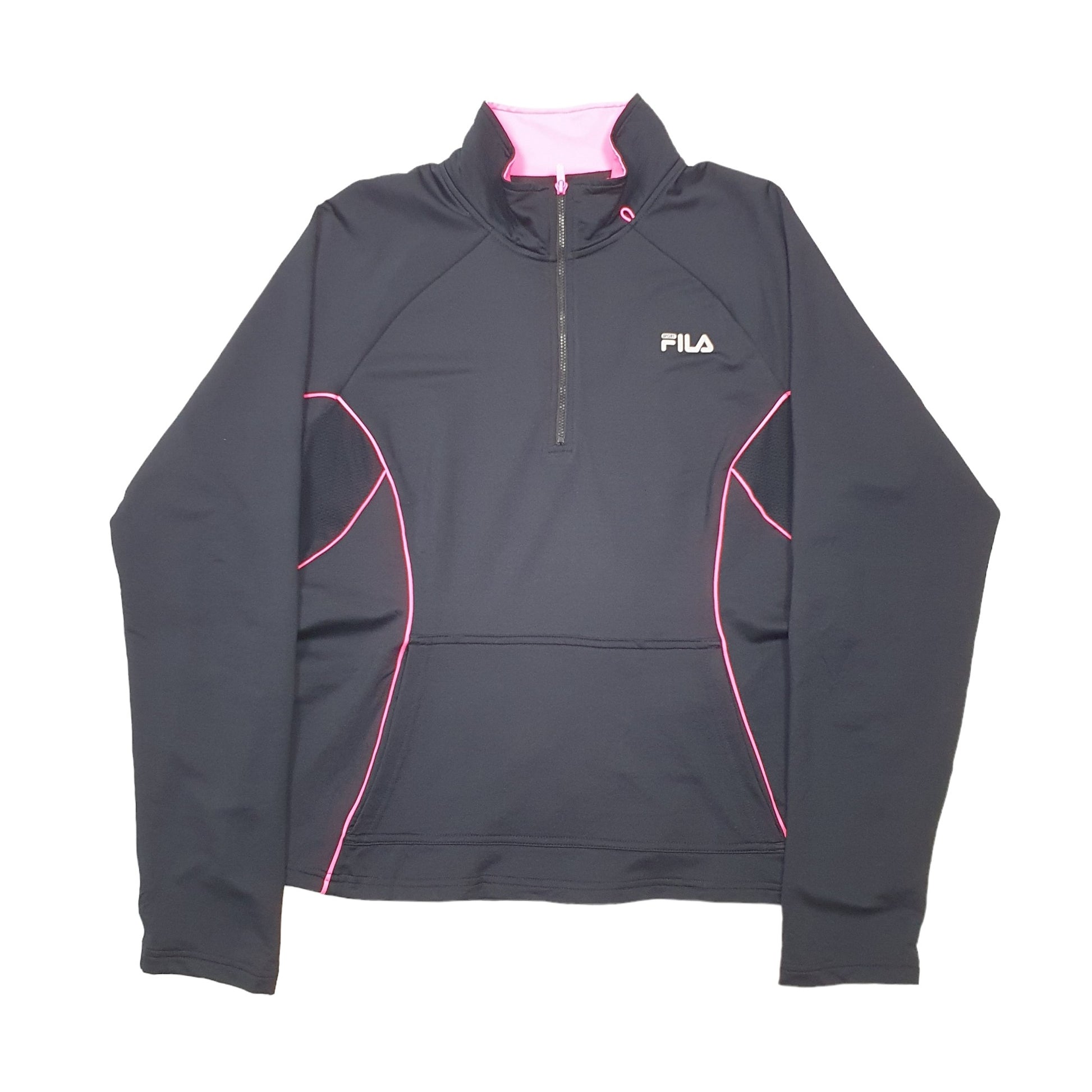 Fila Quarter Zip XL Black