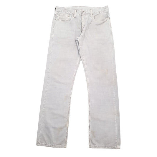 Levis 514 Straight Fit Jeans W32 L32 Grey