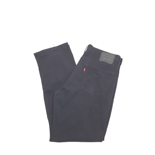 Levis 514 Straight Fit Jeans W34 L30 Black