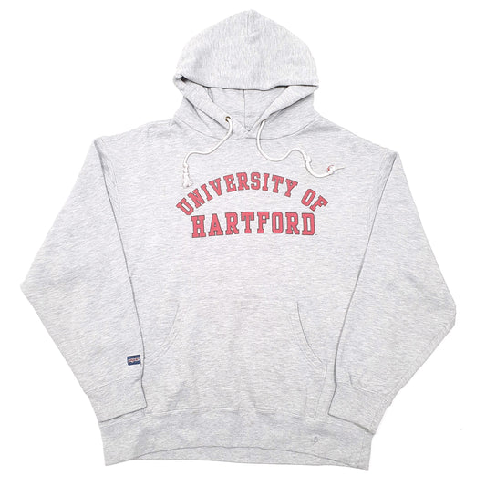 Mens Grey Jansport University of Hartford Hoodie Jumper
