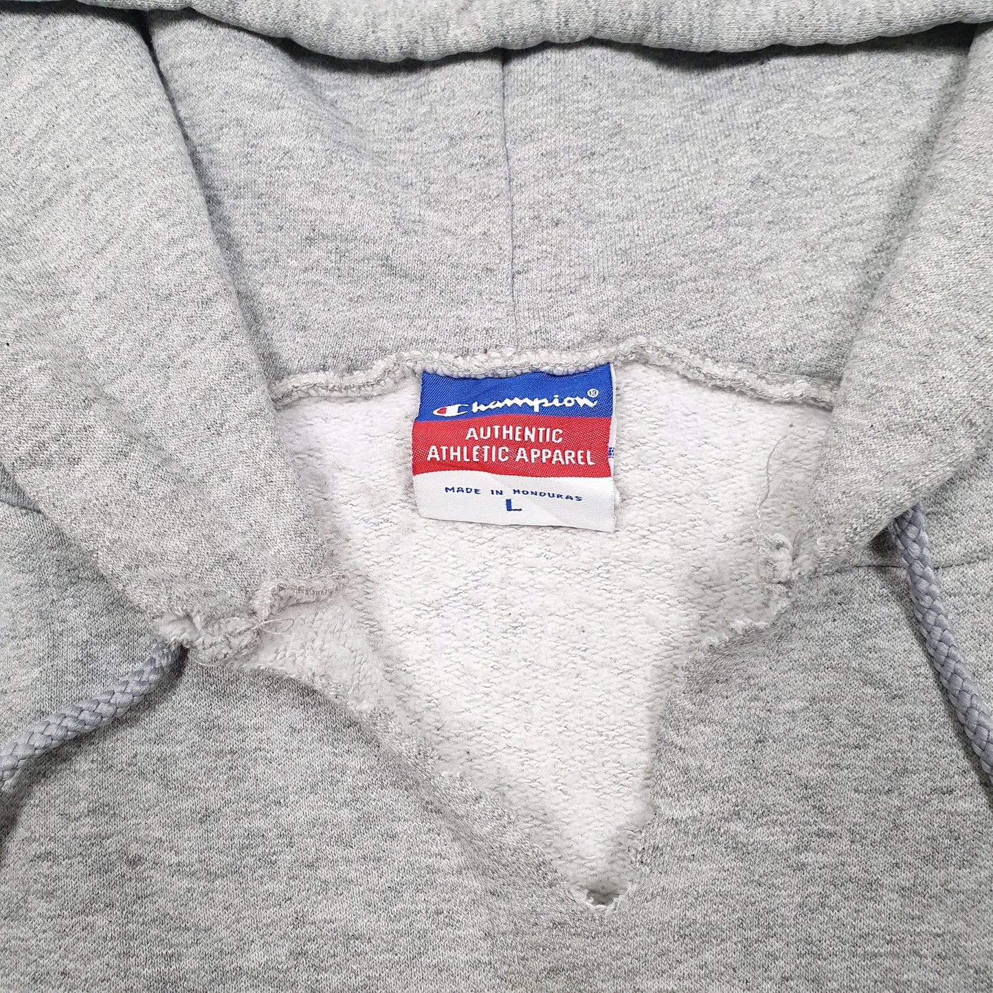 Mens Grey Champion James Madison Dukes American Football JMU Hoodie Jumper