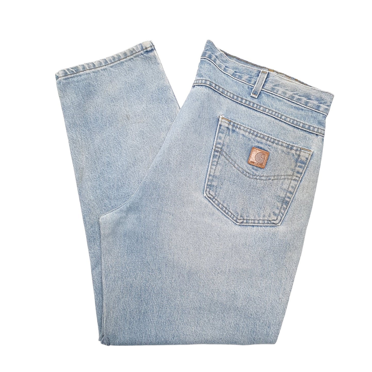 Mens Blue Carhartt  Carpenter JeansW40 L30