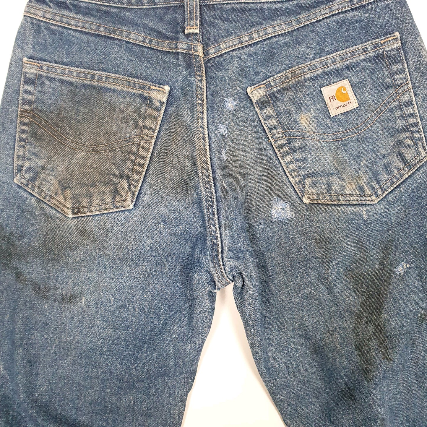 Carhartt Casual Regular Fit Lined Jeans W30 L30 Blue
