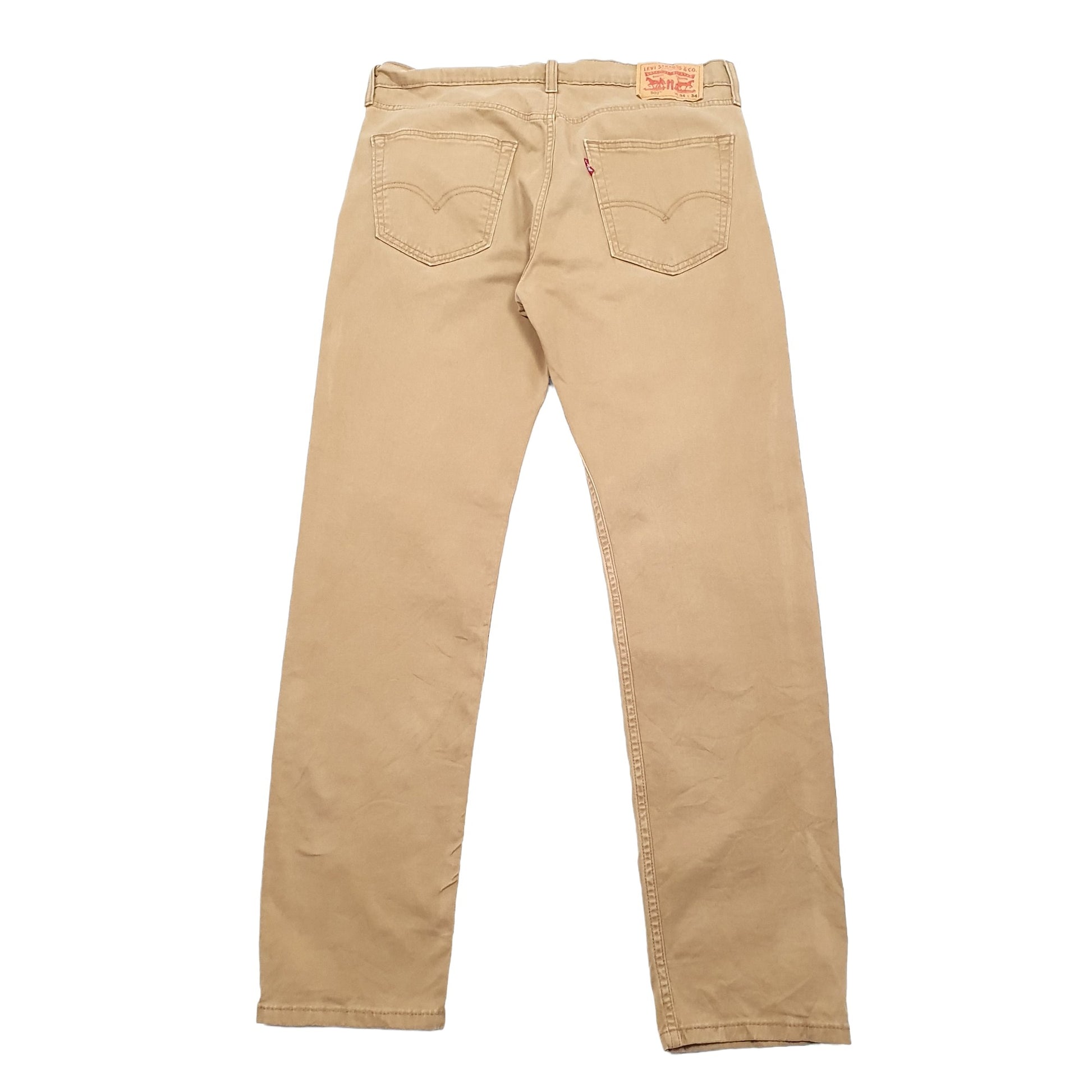 Levis 502 Regular Fit Jeans W34 L34 Brown