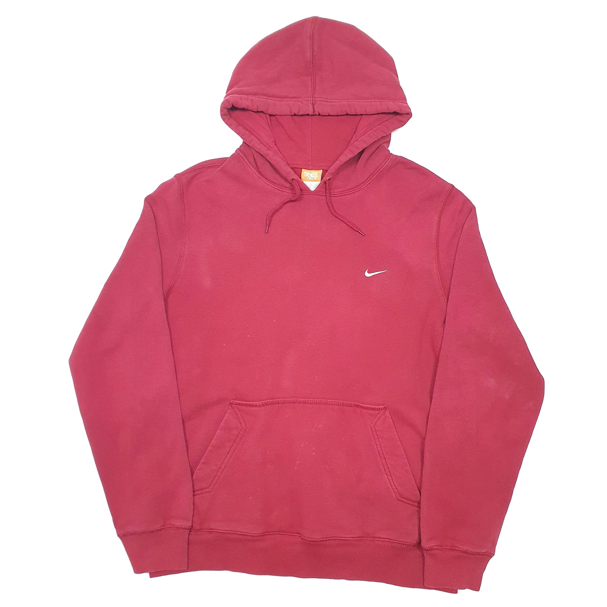 Mens Burgundy Nike The Athletic Dept Hoodie Jumper