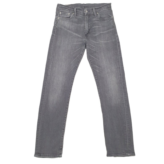 Levis 513 Slim Fit Jeans W30 L29 Grey
