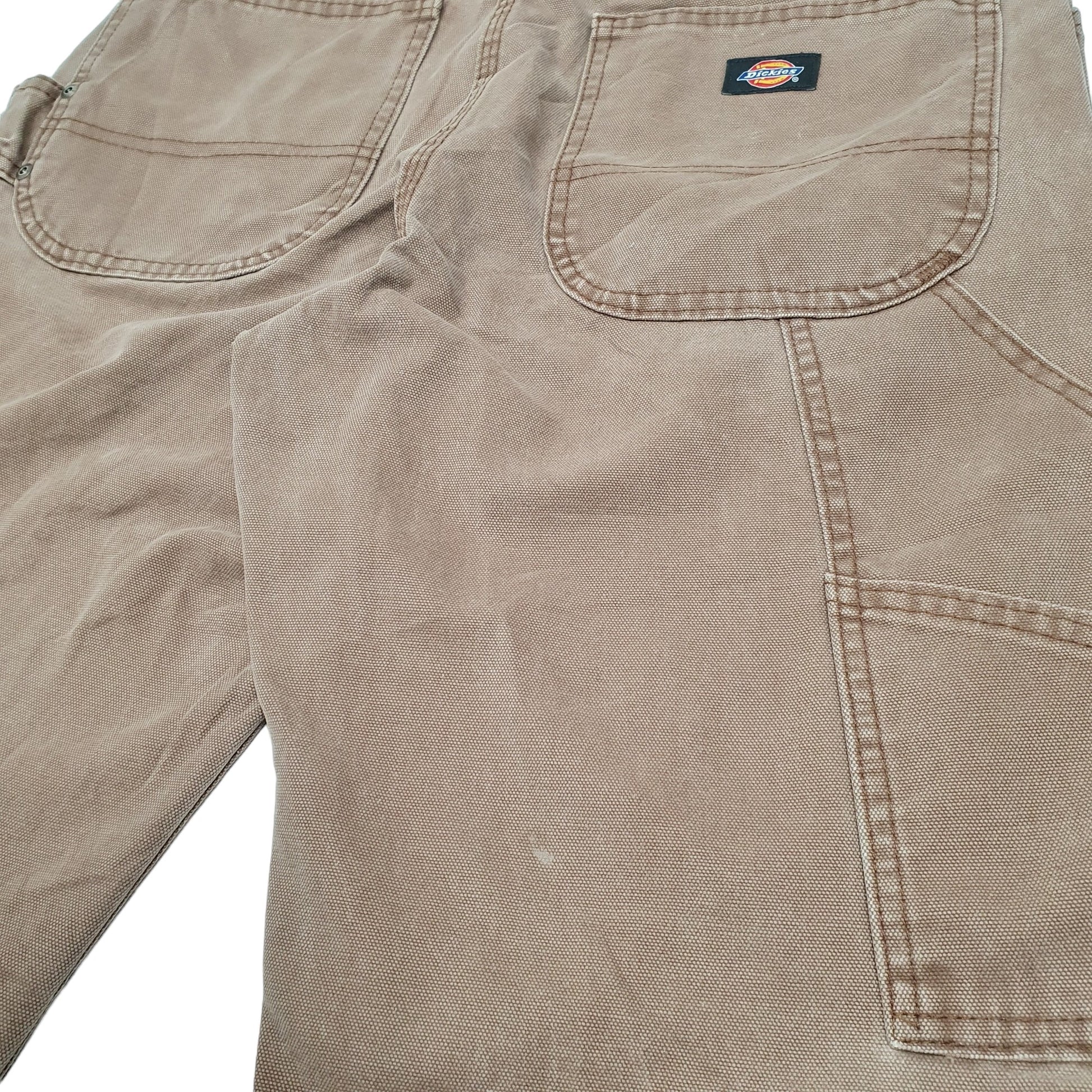 Mens Brown Dickies  Carpenter Trousers