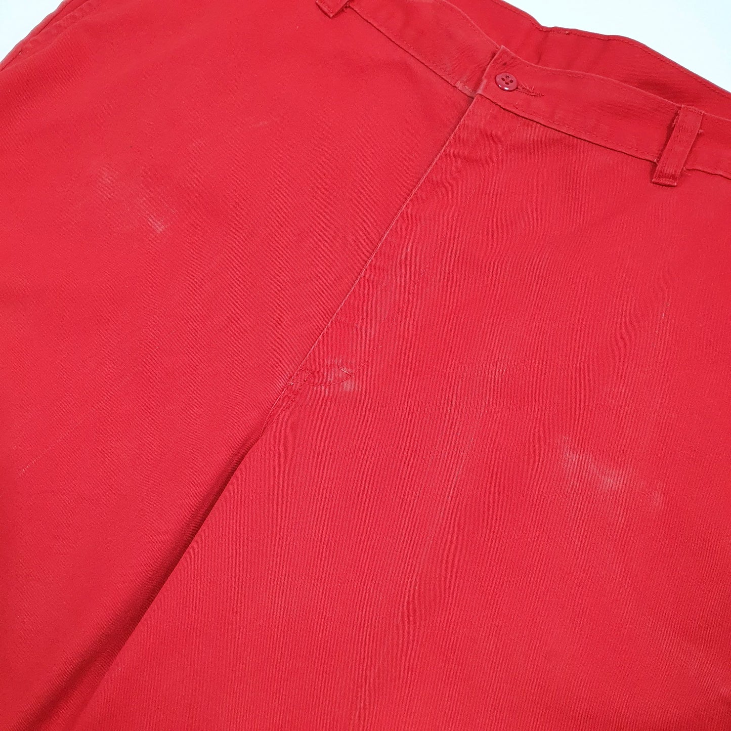 Dickies Red Cargo Workwear Shorts W40 Red