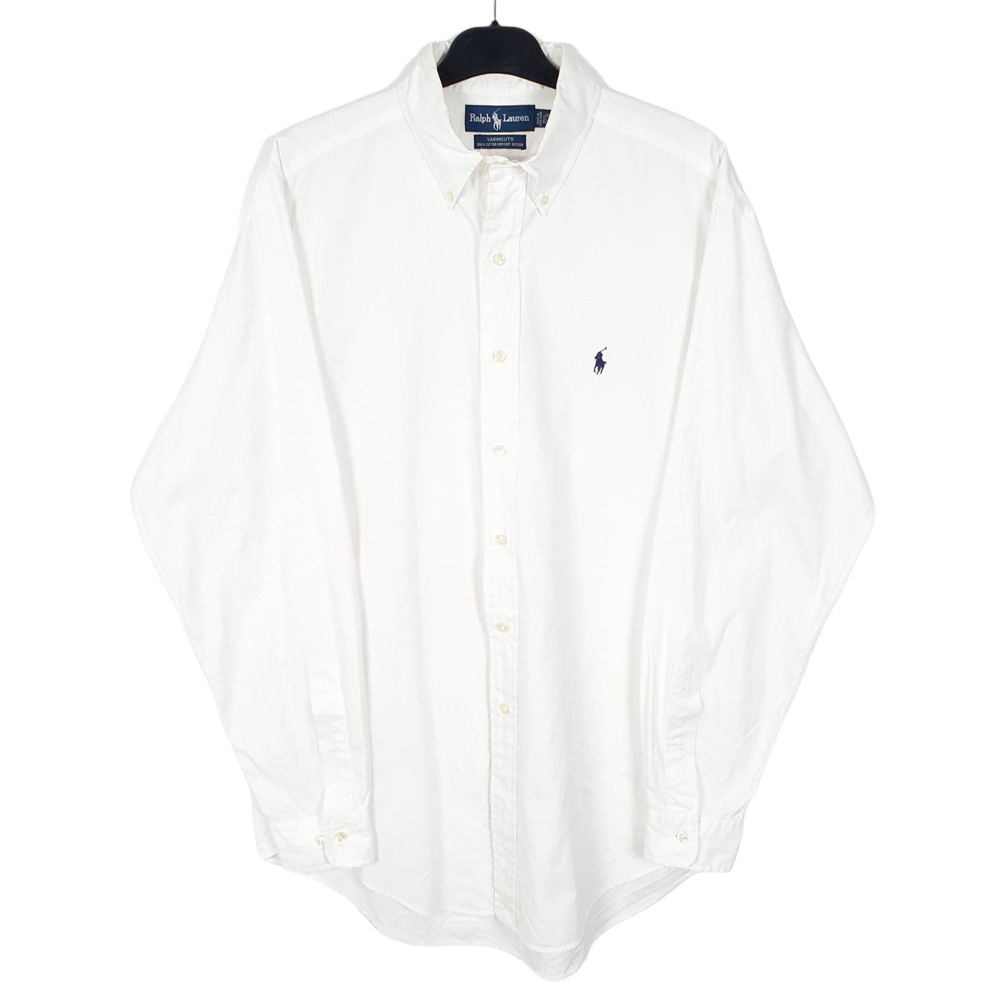Ralph Lauren Long Sleeve Yarmouth Fit Shirt White