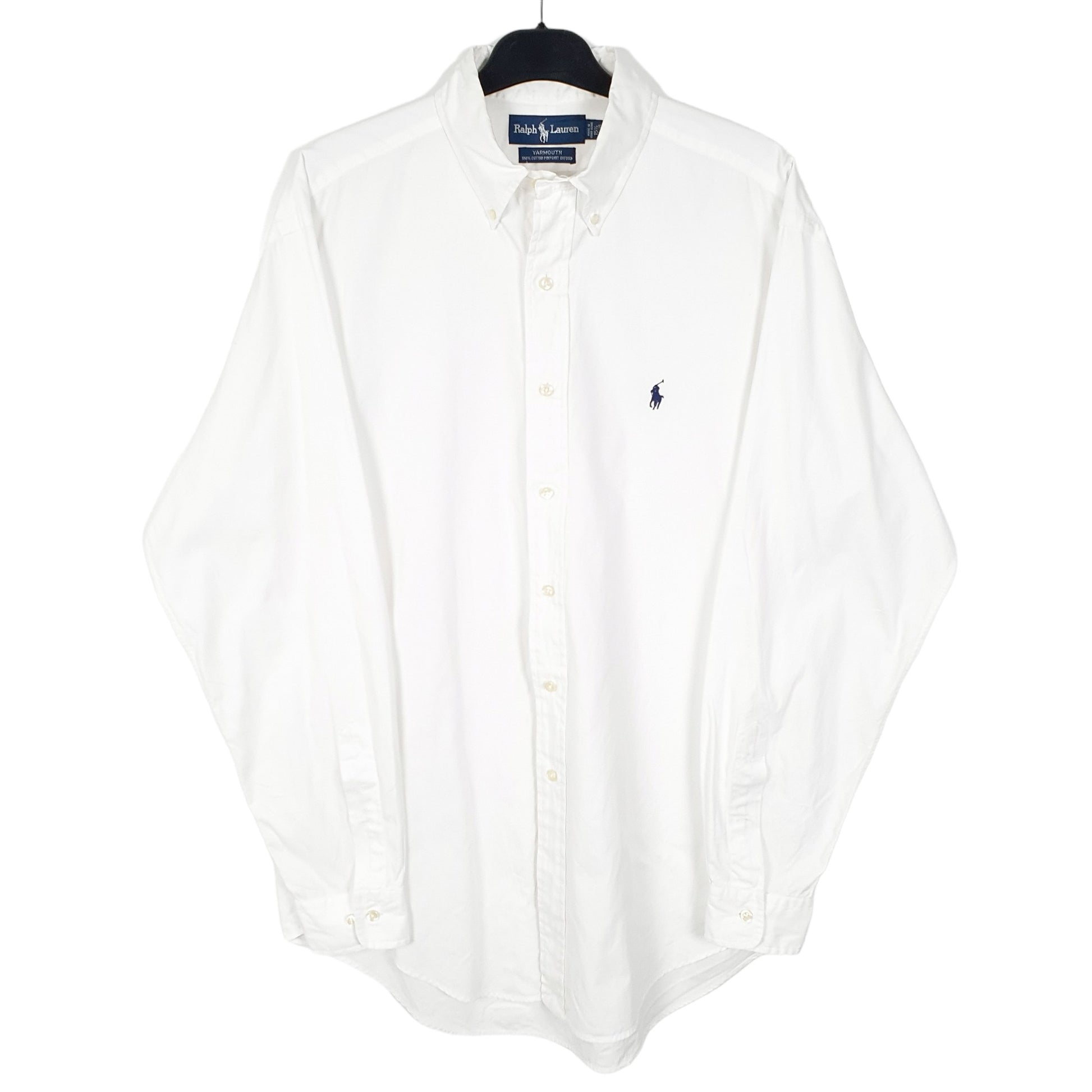 Ralph Lauren Long Sleeve Yarmouth Fit Shirt White