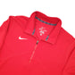 Nike Dri Fit Active Quarter Zip S Red