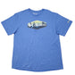 Mens Blue Columbia Sportswear  Short Sleeve T Shirt