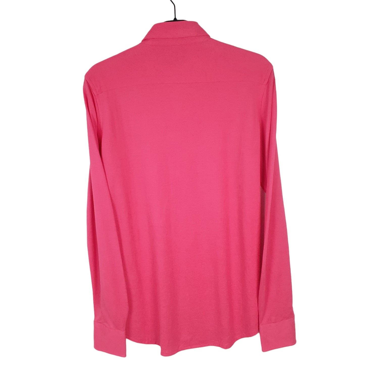 Womens Pink Ralph Lauren Oxford Knit Long Sleeve Shirt
