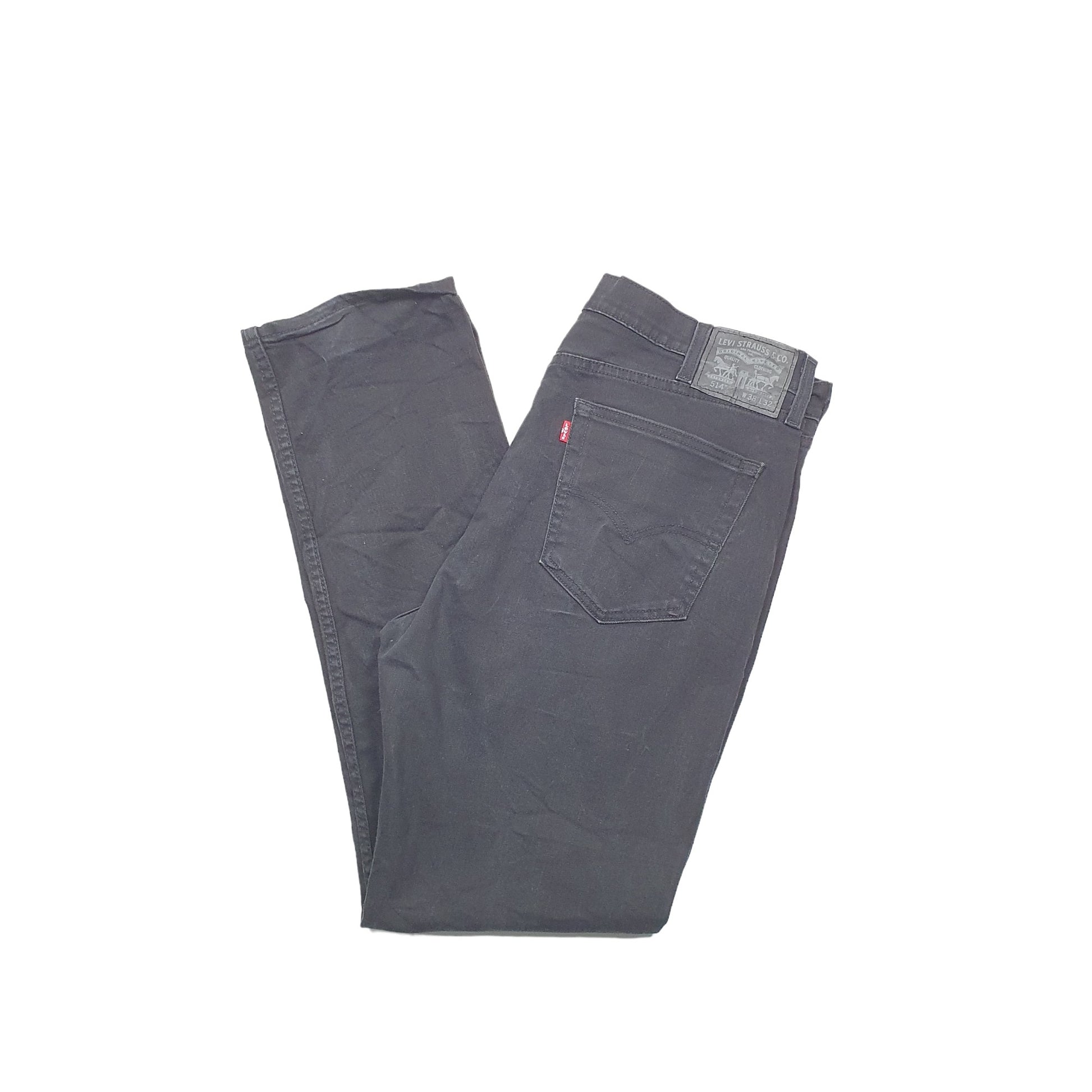 Levis 514 Straight Fit Jeans W38 L32 Blue