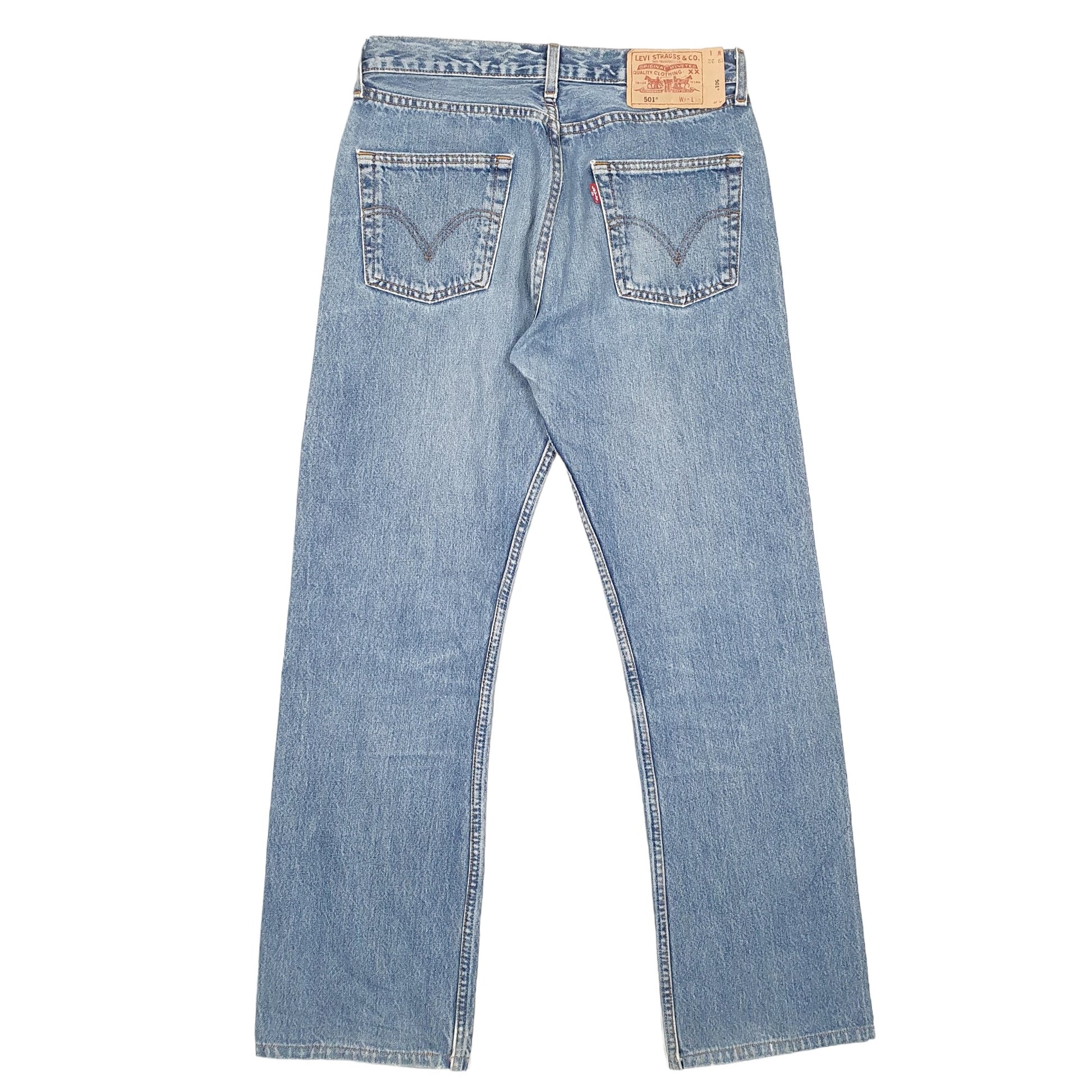 Mens Blue Levis  501 JeansW29 L32