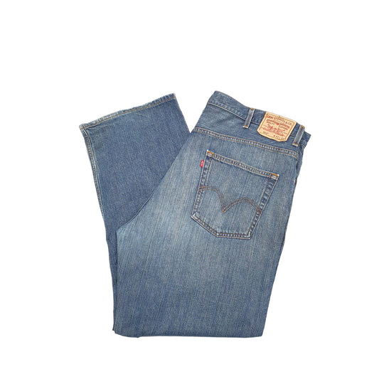 Levis 569 Loose Fit Jeans W42 L32 Blue