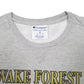 Womens Grey Champion Wake Forest Crewneck Jumper
